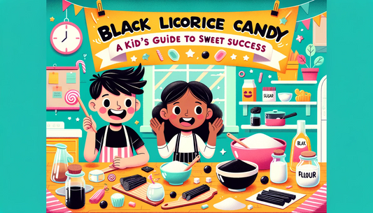 Black Licorice Candy DIY