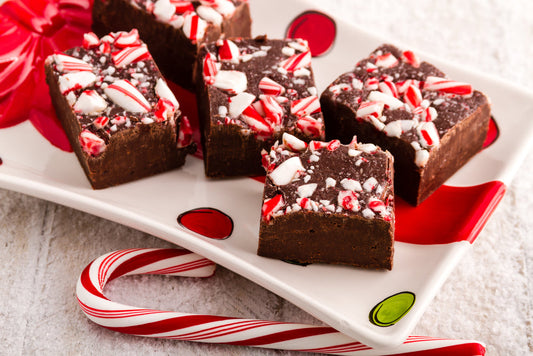 Decadent Peppermint Brownies: A Dolce Foglia Delight