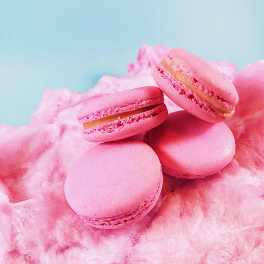 How to Make Cotton Candy Macarons